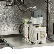 Slide Out Pump Tray for mobile laboratory benches